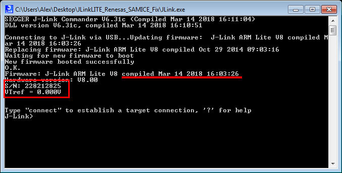 after firmware update