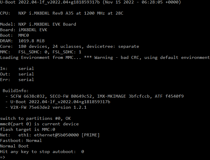 File:NXP MCIMX8DXL EVK boot.png