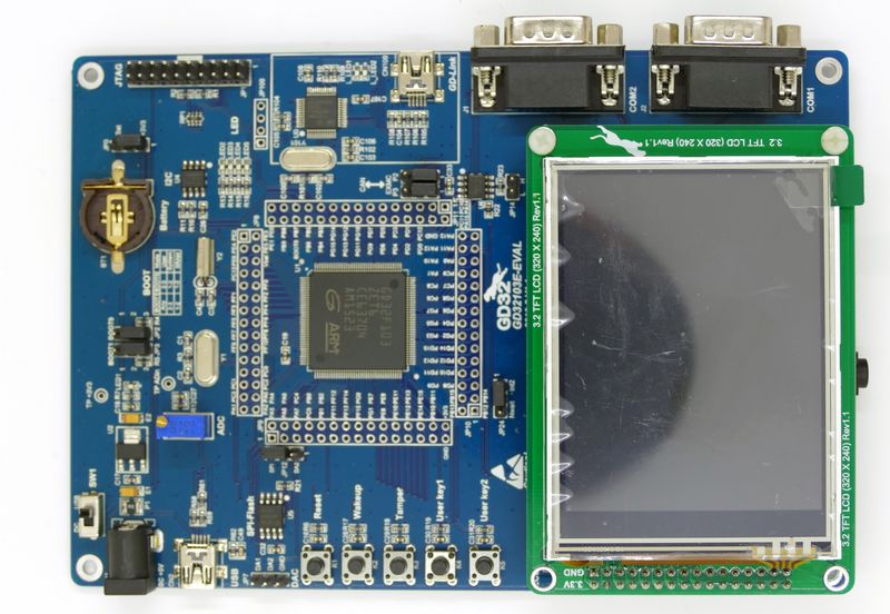 File:GigaDevice GD32103E-EVAL GD32F103ZE picture.jpg