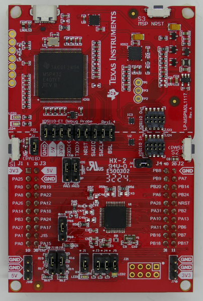 File:TI LP MSPM0L1117 board.png