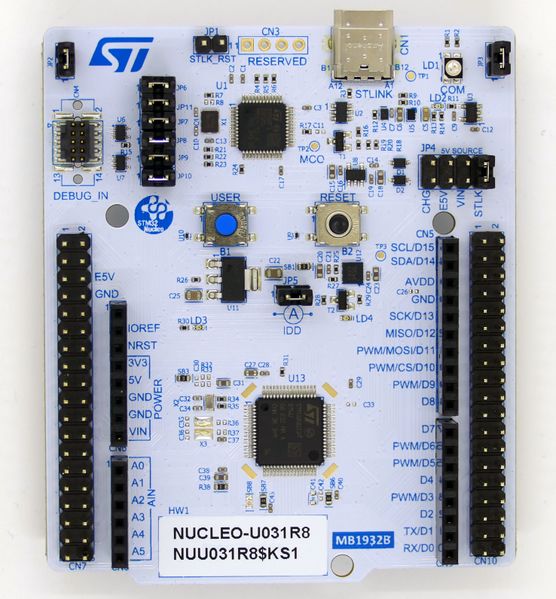 File:NUCLEO-U031R8 board.jpg