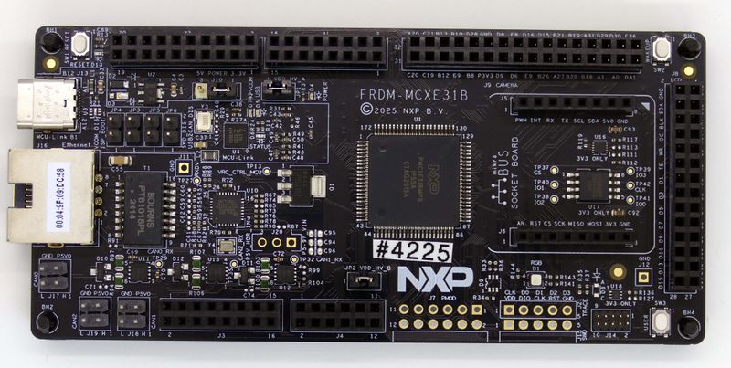 File:NXP FRDM-MCXE31B board.jpg