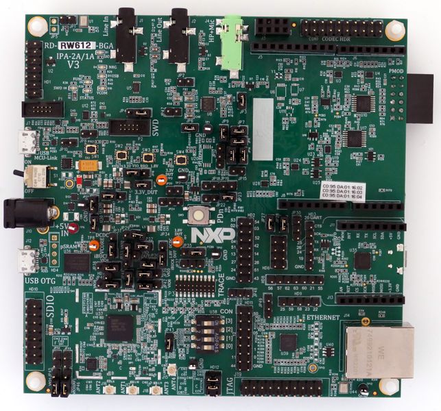 File:NXP RD-RW612-BGA RW612EV board.jpg