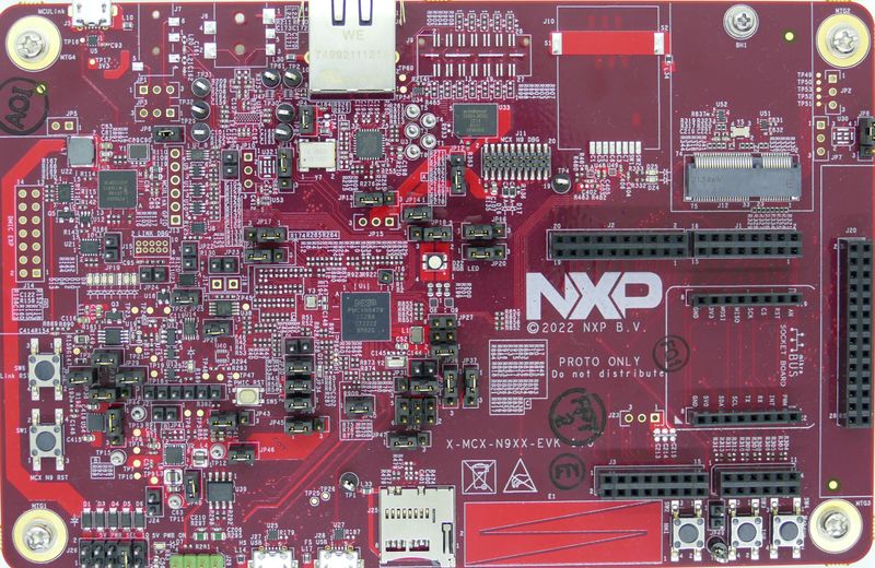 File:NXP X-MCX-N9XX-EVK board.jpg
