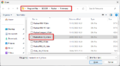 Selection of Flasher Hub firmware file
