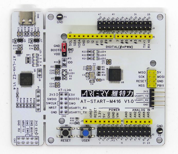 File:Artery AT-START-M416 AT32M16CBT7 board.jpg