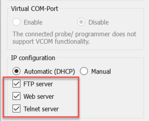 Flasher Configurator - Server configuration