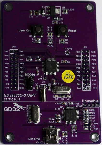 File:GigaDevice GD32330C-START GD32330CB board.jpg