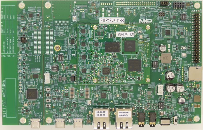 File:NXP X-IMX91LP4EVK-11 board.JPG