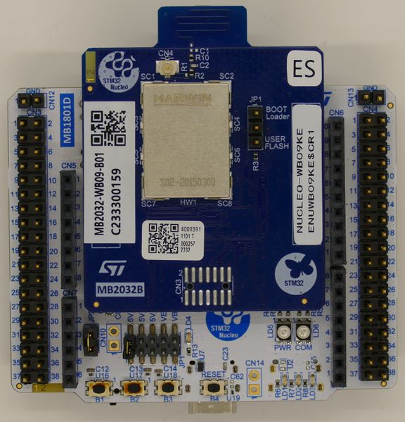 File:ST NUCLEO-WB09KE board 1.JPG