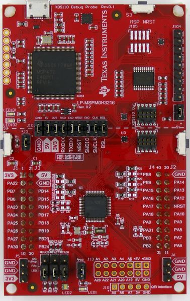 File:TI LP MSPM0H3216 board.jpg