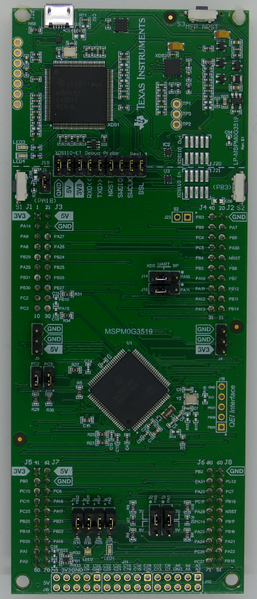 File:TI LP MSPM0G3519 board.png