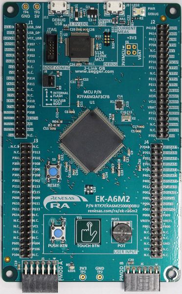 File:Renesas R7FA6M2AF EK-RA6M2 picture.jpg